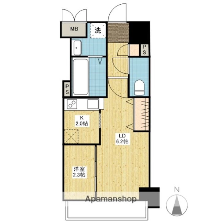 月光鎮守府502の間取り