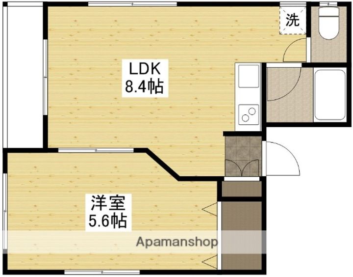 ポートサイド御幸の間取り