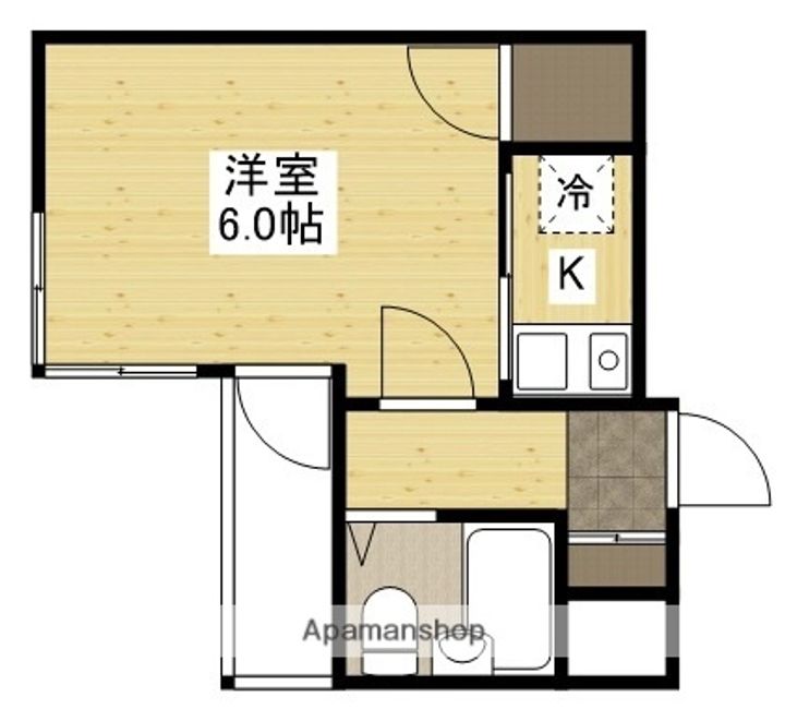 アーバン三篠の間取り
