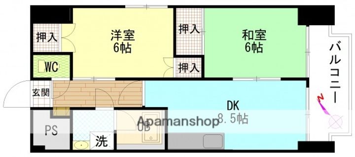 さちビルの間取り