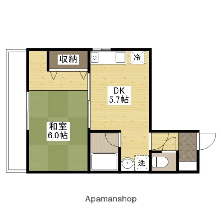 QUEELE SEIKIの間取り