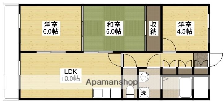 ロイヤルビュー安芸の間取り