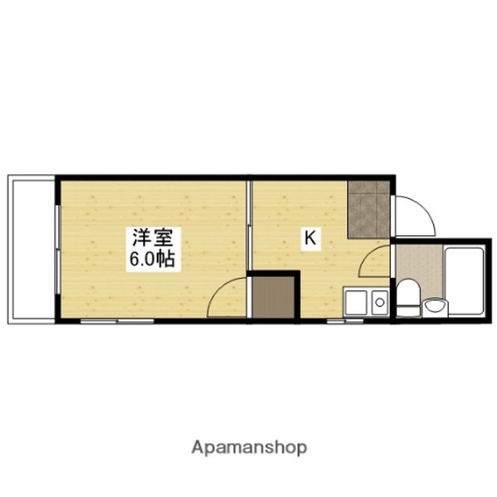 第8長束ビルの間取り