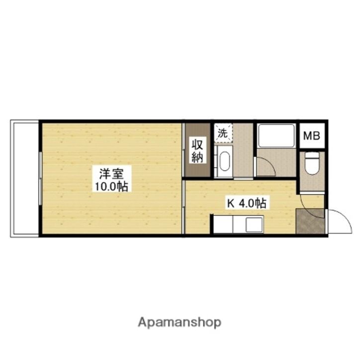 クレールIWAIの間取り