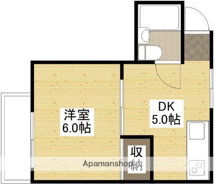 コーポ浜崎の間取り