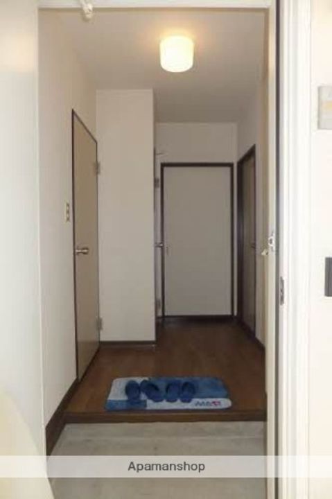 広島県廿日市市宮内の賃貸アパートの玄関