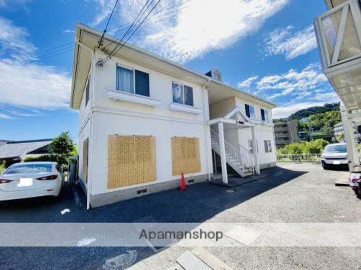 広島県廿日市市宮内の賃貸アパートの外観