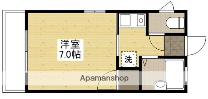 Jコーポの間取り