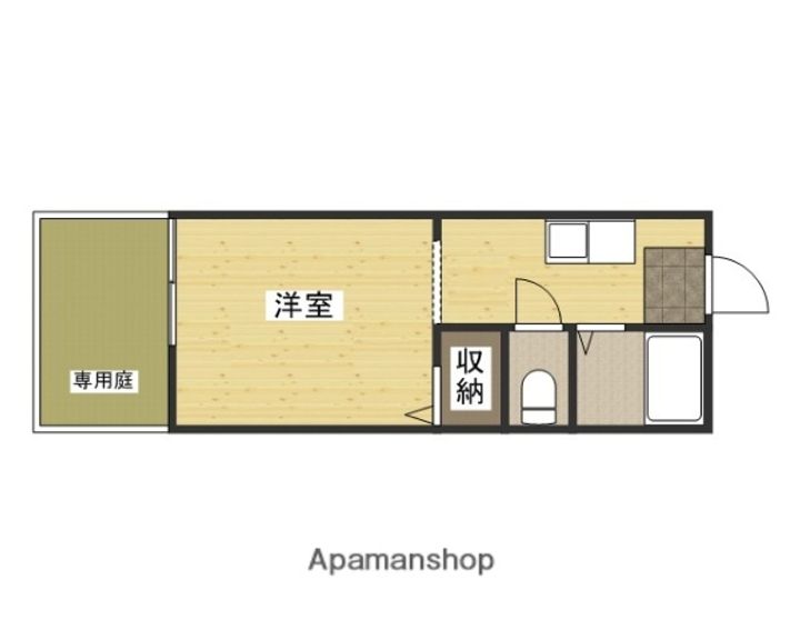 キャッスル21の間取り