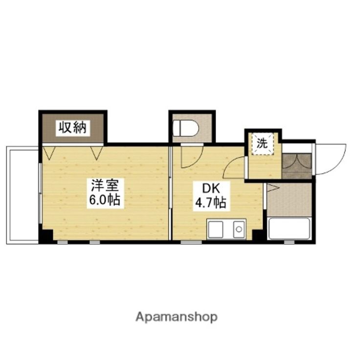 メゾン弥山の間取り