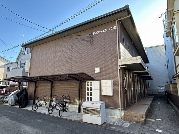 ディアハイム江波104号室の外観