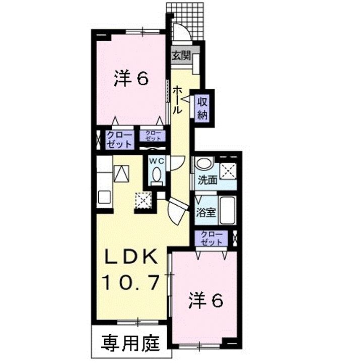 エールヴェールの間取り