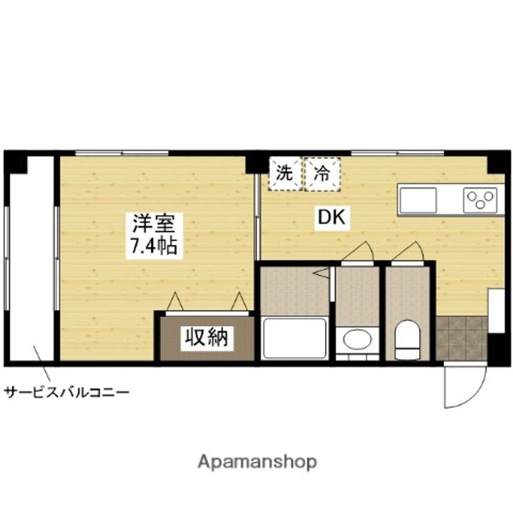 ボイスビル5の間取り