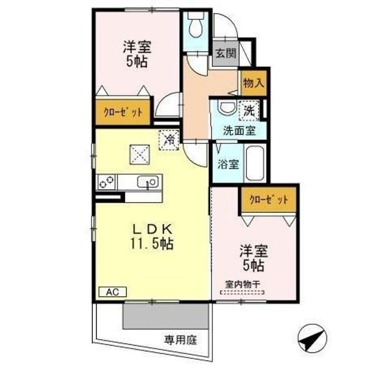 FairyCourtSunの間取り