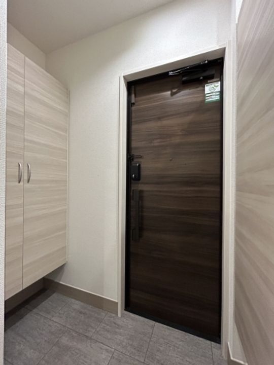 クレールRFの玄関