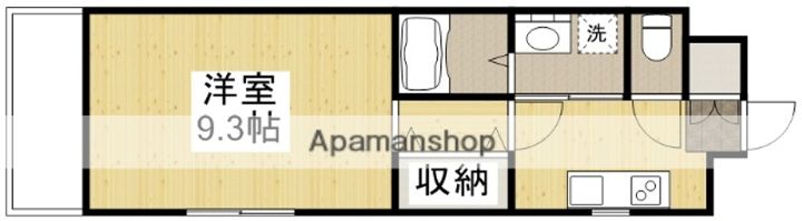 ブリエ福山西町101の間取り