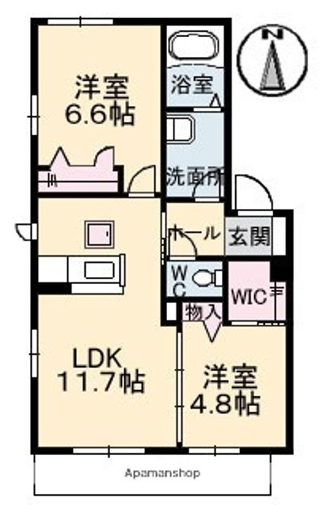 オーパスワンの間取り