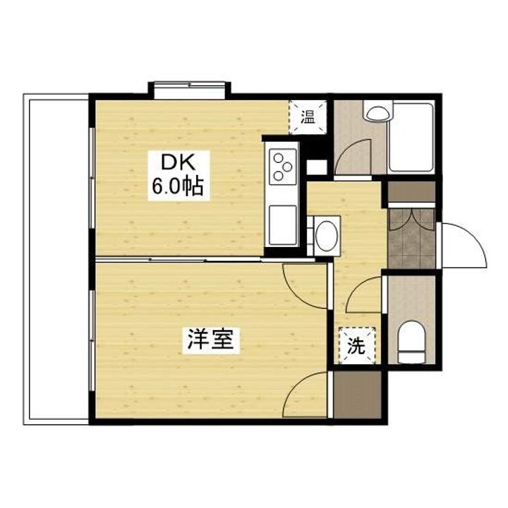 コスモス南蔵王の間取り
