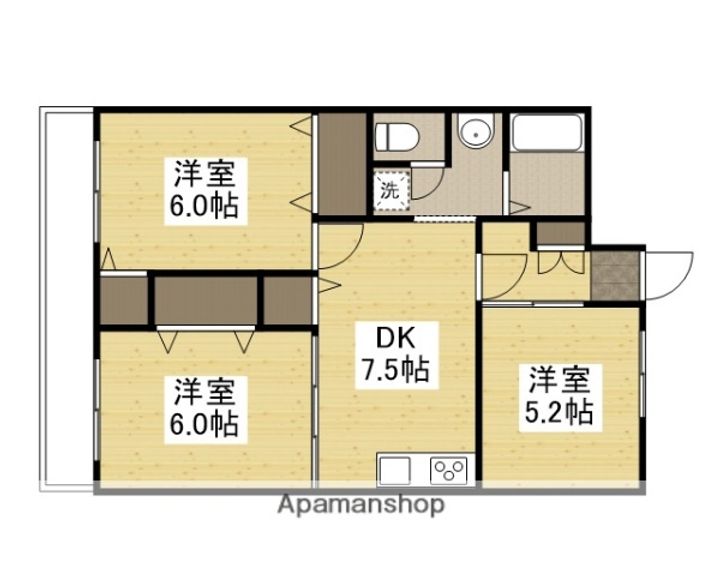 サンイーズマンションの間取り