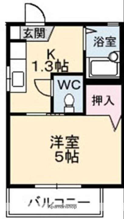 シャーメゾンサンフラワーの間取り