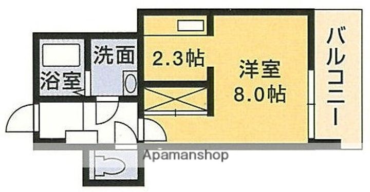 太湖新苑402の間取り