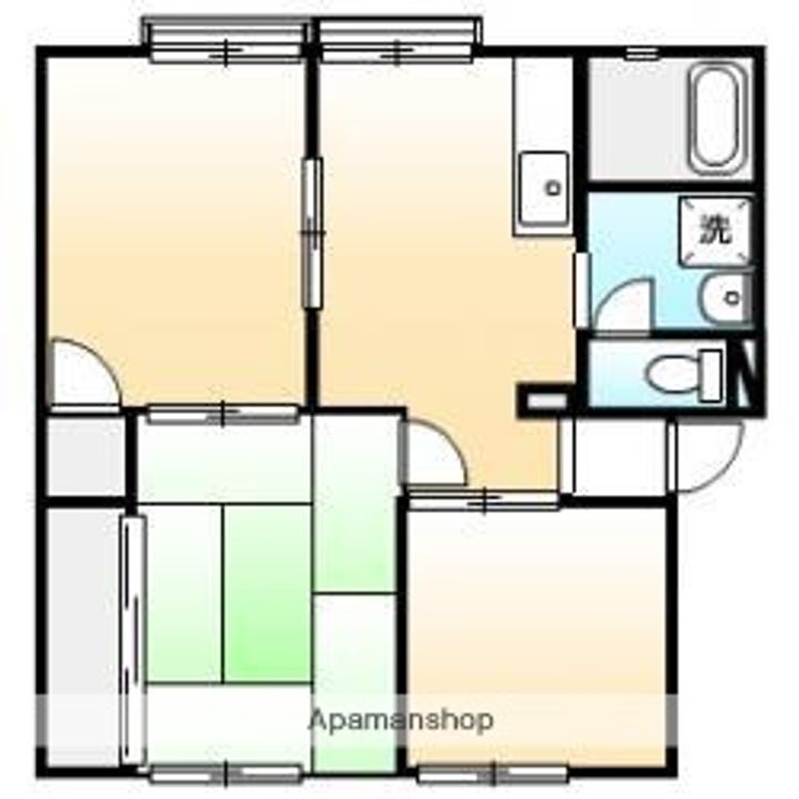 ファミール泉 C101の間取り