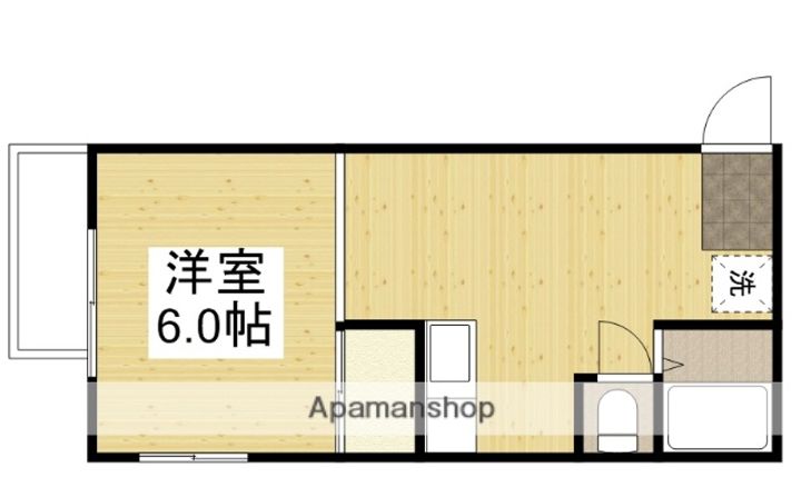 第二塚本マンション302の間取り