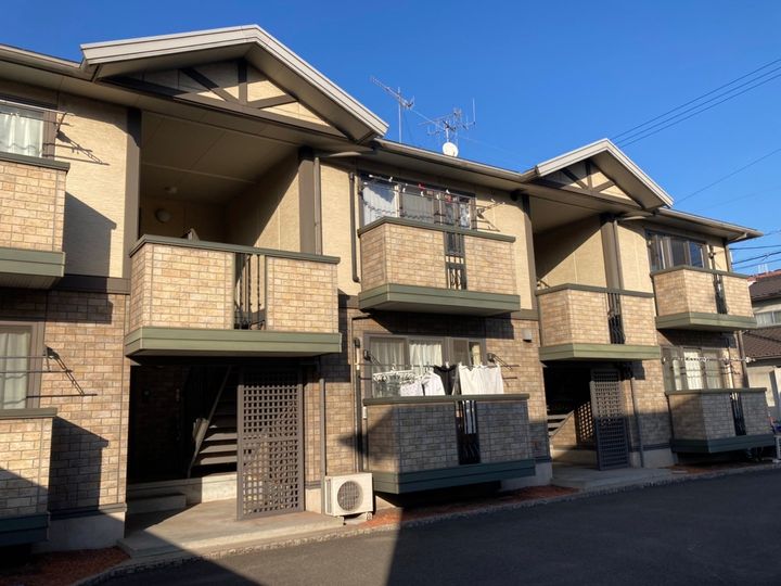 ソレーユガーデン B棟の外観