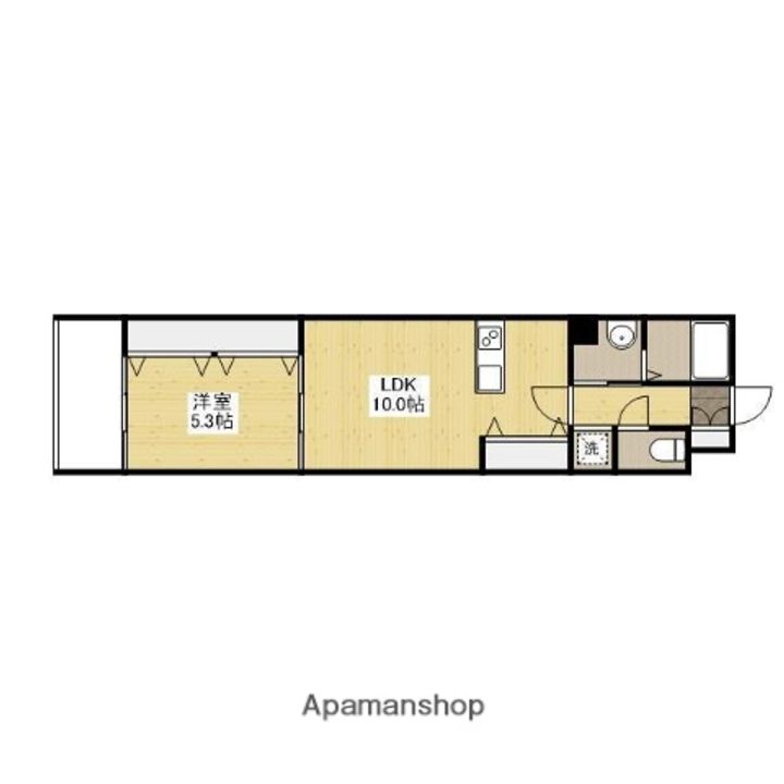 ALBA ROSEの間取り