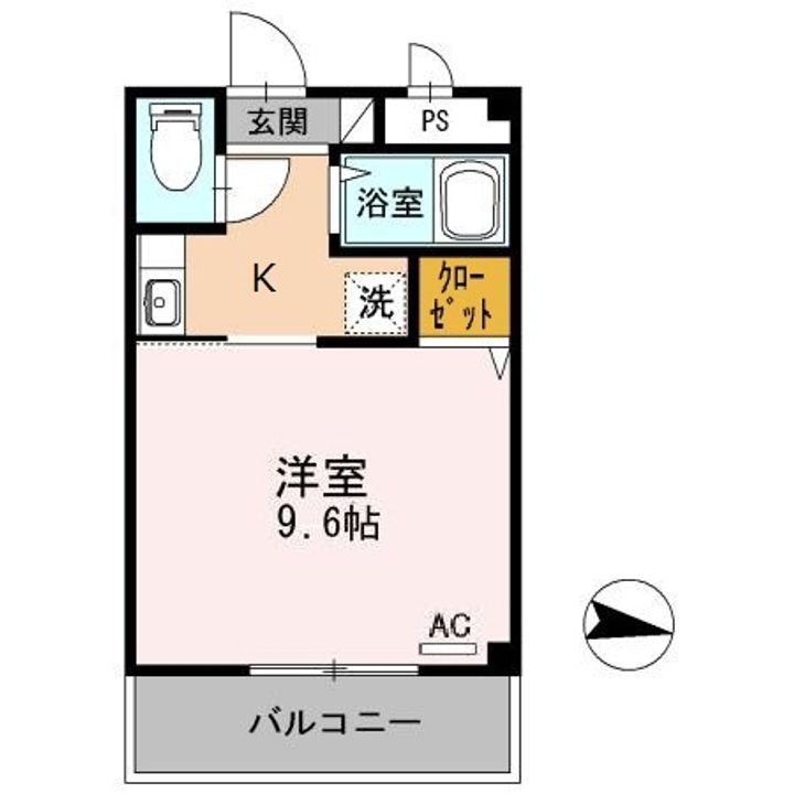 コーポひかりの間取り