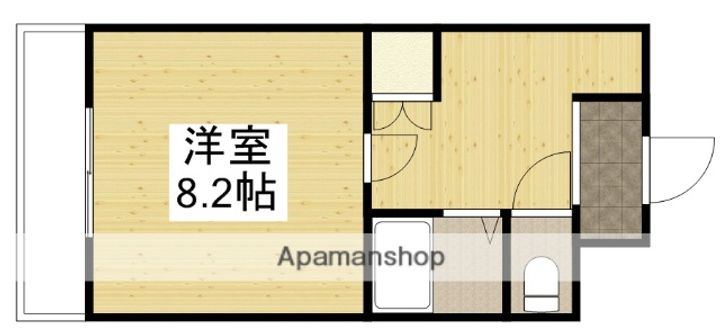 フルリール松浦の間取り