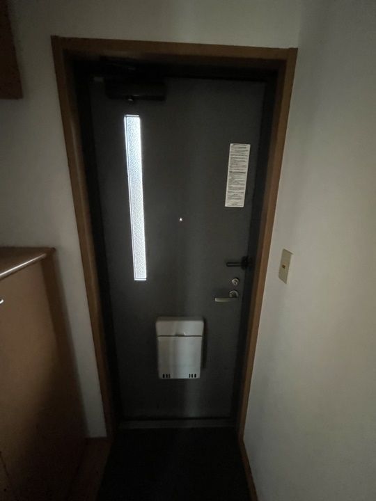 アムールミシマ E棟の玄関