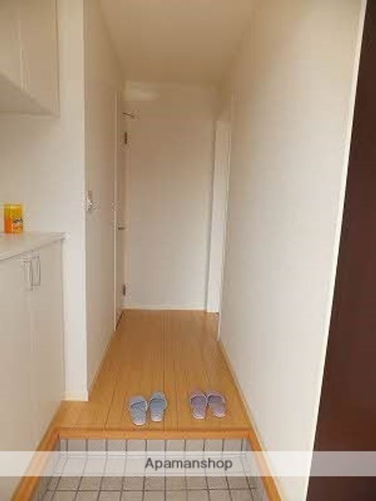 ベルデ A棟の玄関