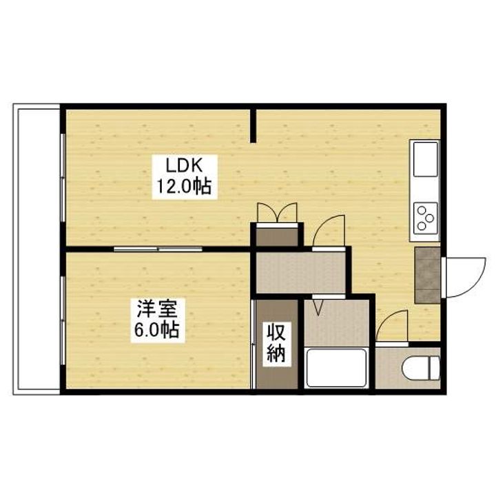 ローズハイツの間取り