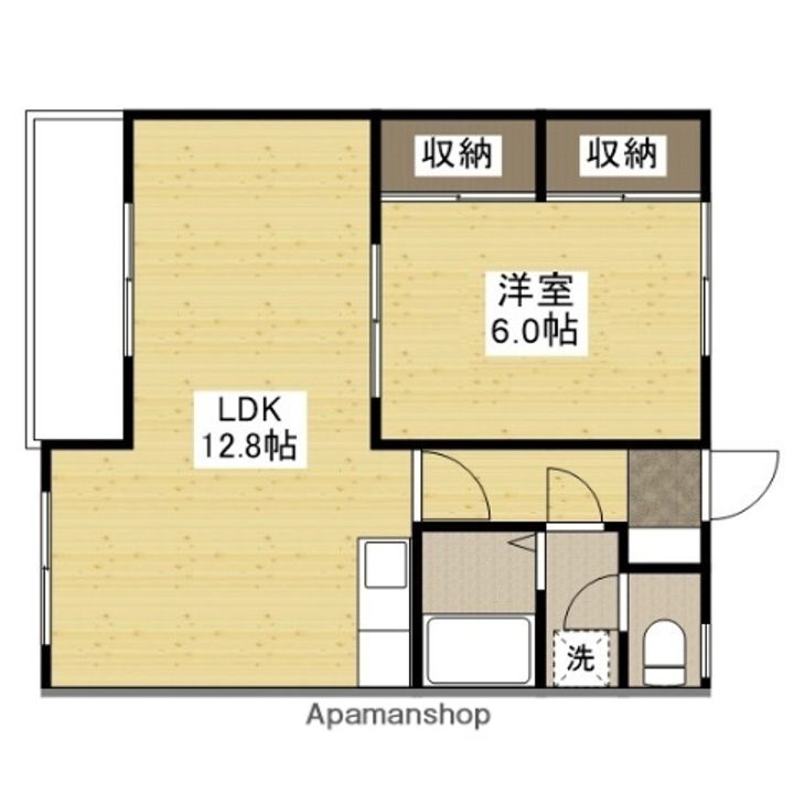 城西マンションの間取り