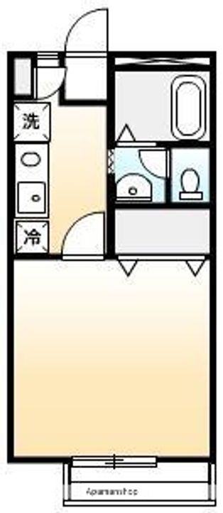 メゾン・ド・ブラン旭202の間取り