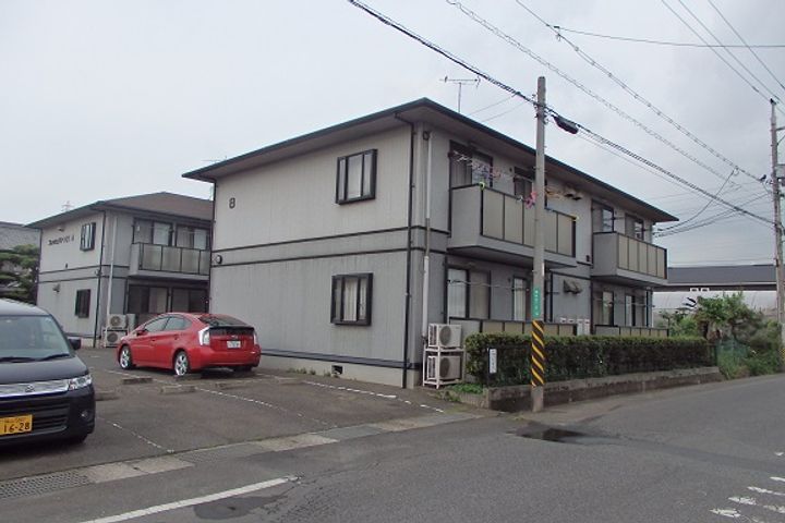 フレッシュグリーン21 B棟の外観