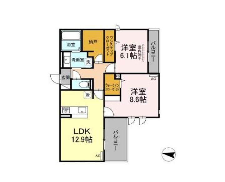 LAULE’A(ラウレア)の間取り