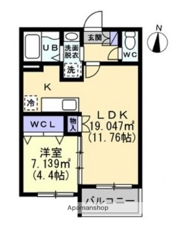 ル・シエル・ブルーの間取り