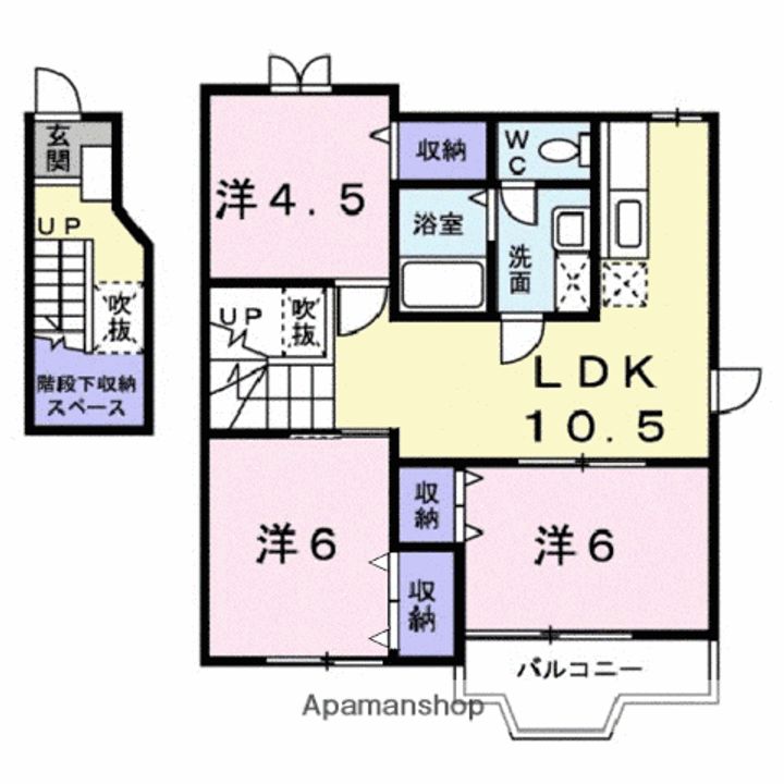 プルミエールβ201の間取り