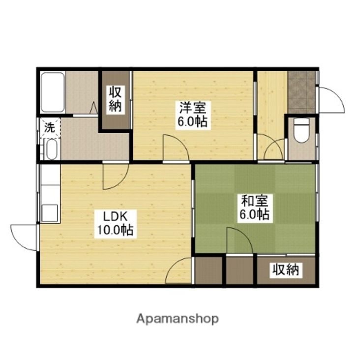 Jパレット西宮101の間取り