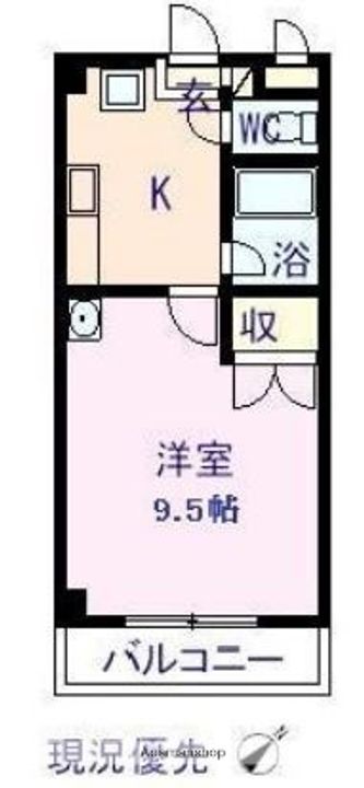 FOREST皆実の間取り