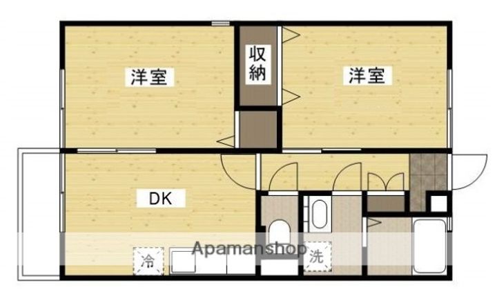 ポルテ三原西野の間取り