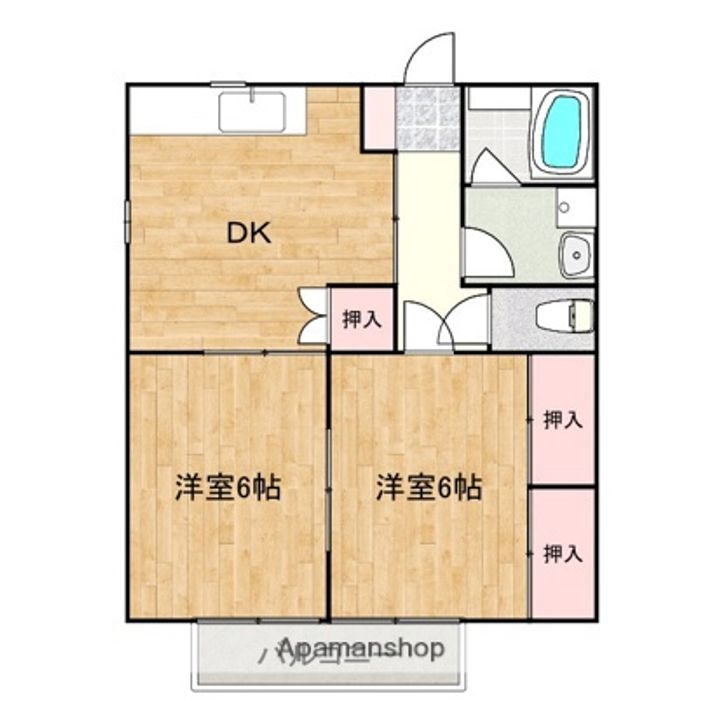 ヒルズコート木之庄Ⅰの間取り