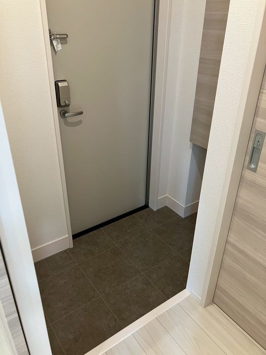 M-Base Honjo Kitaの玄関