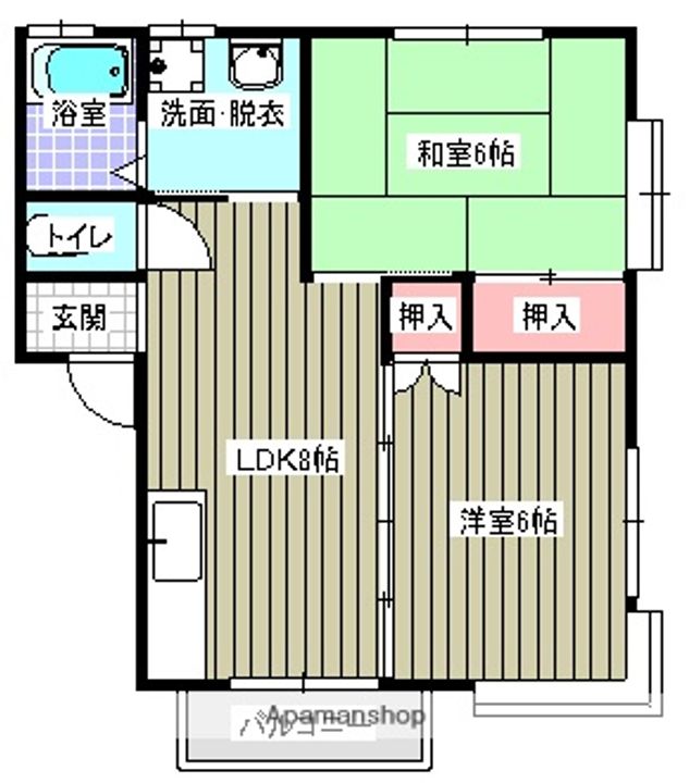 ミレニアム榮の間取り