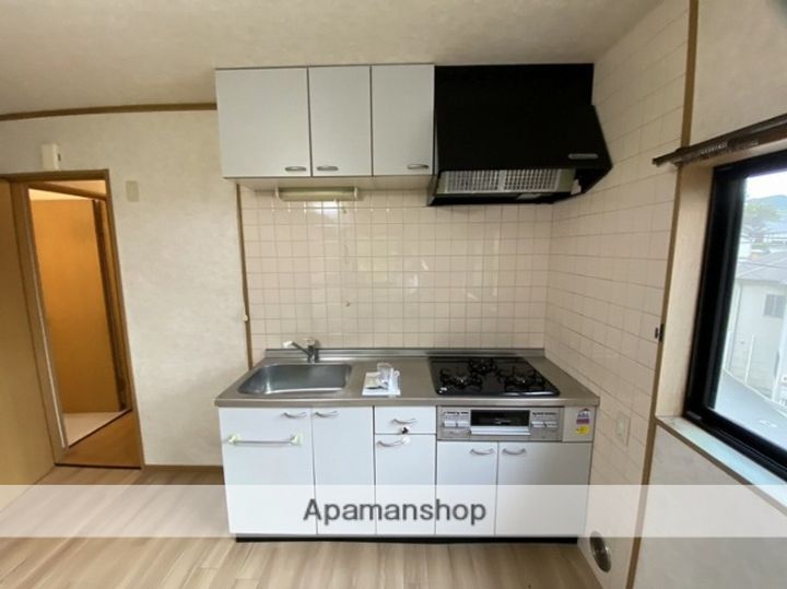 広島県呉市望地町の賃貸アパートのキッチン