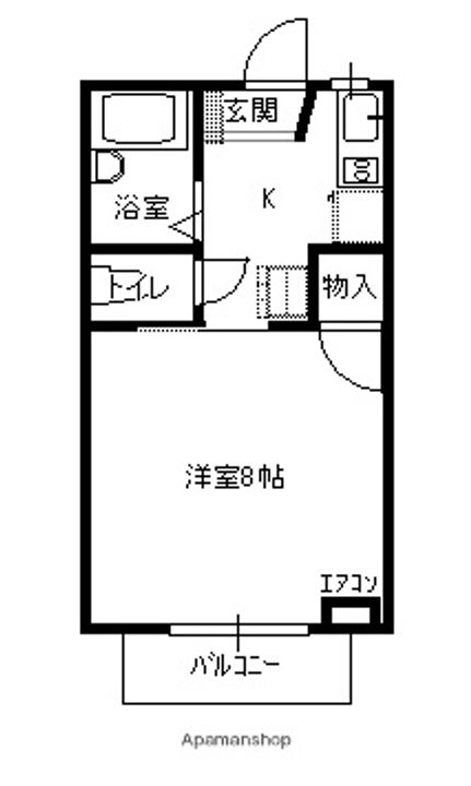 ポラール21210の間取り