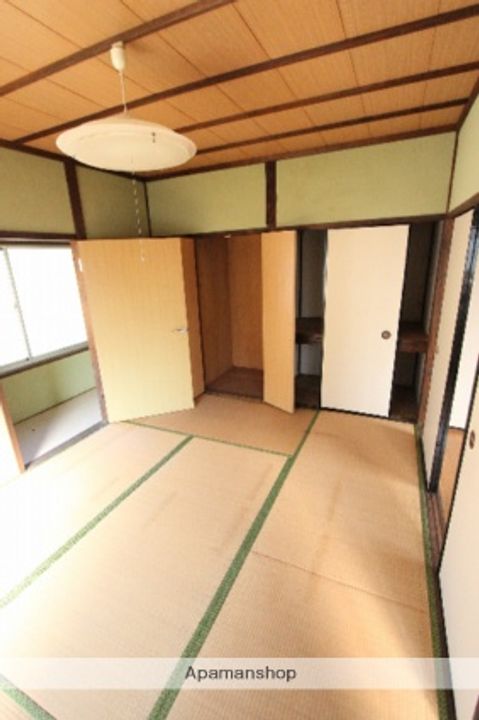 石原アパートの居間