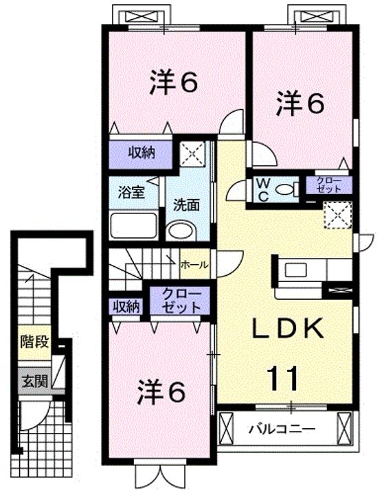 ルミナリエ 請石の間取り